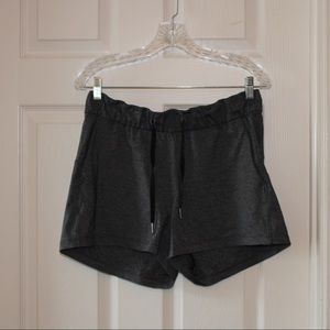 Grey Lululemon shorts size 8